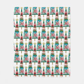 Foto Weihnachtsbaum Fleecedecke (Vorderseite)