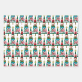 Foto Weihnachtsbaum Geschenkpapier Set (Vorderseite)