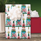Foto Weihnachtsbaum Geschenkpapier Set