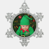 Foto Weihnachtsbaum Ornament Velvet Geschenkboxen (Vorderseite)