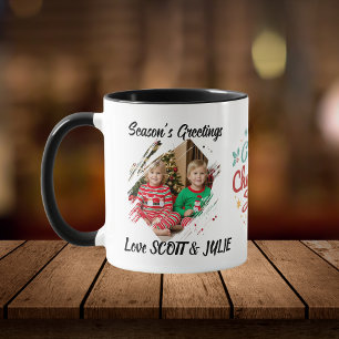 Foto Weihnachtsfamilie Persönliche Tasse