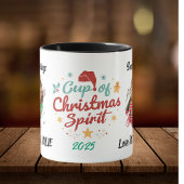 Foto Weihnachtsfamilie Persönliche Tasse