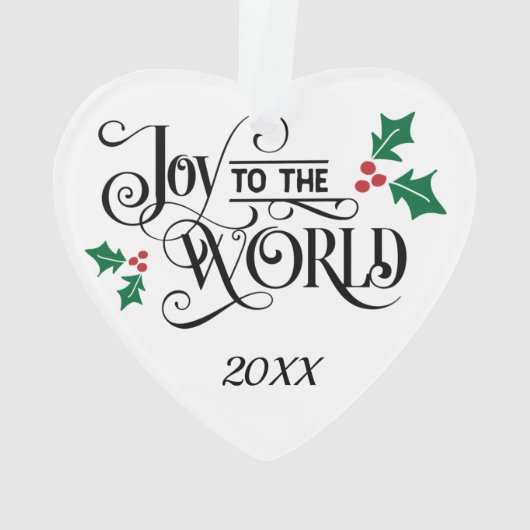 Foto Weihnachtsgeschenke Ornament w Jahr oder Text (Rückseite)