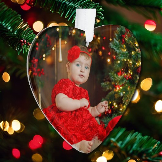 Foto Weihnachtsgeschenke Ornament w Jahr oder Text