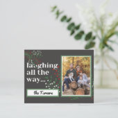 Foto-Weihnachtsgrün (Stehend Vorderseite)