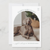 Foto Weihnachtskarte Einladung (Vorderseite)