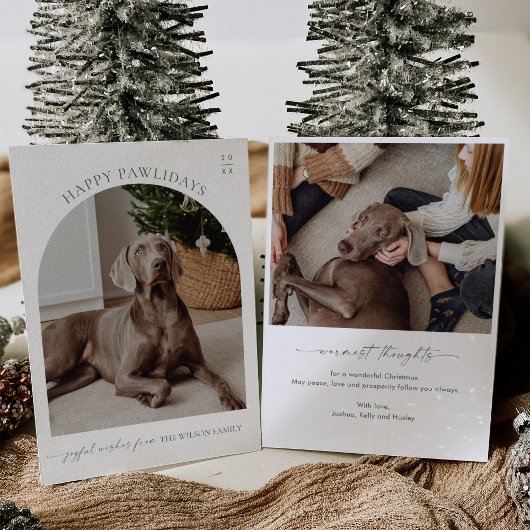 Foto Weihnachtskarte Einladung