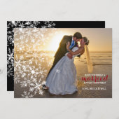 Foto-Weihnachtskarte Feiertagskarte (Vorne/Hinten)