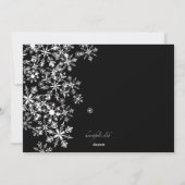 Foto-Weihnachtskarte Feiertagskarte (Rückseite)