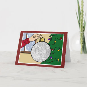 Foto-Weihnachtskarte Feiertagskarte