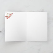 Foto Weihnachtskarte Feiertagskarte (Innenseite)