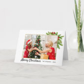 Foto Weihnachtskarte Karte (Vorderseite)