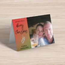 Foto Weihnachtskarte