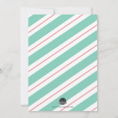 Foto Weihnachtskarte - Lebkuchen Mann Feiertagskarte (Rückseite)