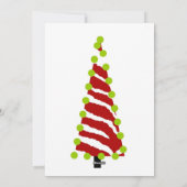 Foto Weihnachtskarte mit Zebradruck Feiertagskarte (Rückseite)