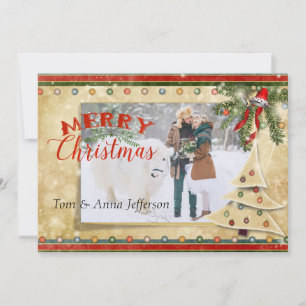 Foto Weihnachtskarte Save The Date