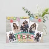 Foto Weihnachtskarten für die ganze Familie Einladung (Stehend Vorderseite)