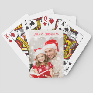 Foto Weihnachtskarten Spielkarten
