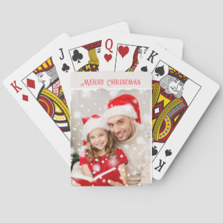 Foto Weihnachtskarten Spielkarten