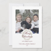 Foto Weihnachtskartenturm (Vorderseite)