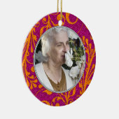 Foto Weihnachtsschmuck Rosa Orange (Rechts)