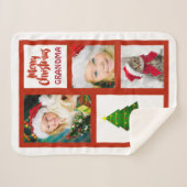 Foto Weihnachtsschuhe für Oma Sherpadecke (Vorderseite (Horizontal))