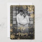 Foto Weihnachtsschwangerschaft Ankündigung (Vorderseite)