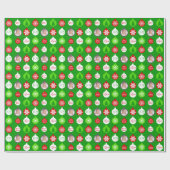 Foto Weihnachtswrapping Paper Geschenkpapier (Flach)