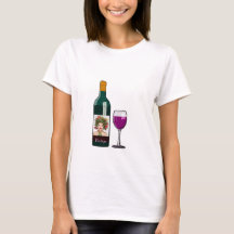 Foto Wein T - Shirt