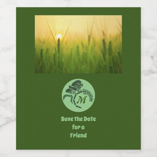 Foto Weinetikett (Einzelnes Label)