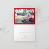 Foto Weltfrieden Planet Wasserfarbe Weihnachten (Innenseite)