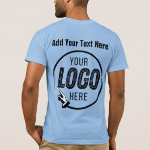 Foto-Werbeartikel für Firmenlogos hochladen T-Shirt
