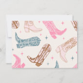 Foto Western Danke Karte (Rückseite)