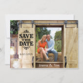 Foto Western Einladung (Vorderseite)