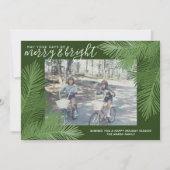 Foto Whimsical Branches Calligraphy Weihnachten (Vorderseite)