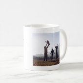 Foto wie Mutter Wie Sohn/Tochter Kaffee Kaffeetasse (VorderseiteRechts)
