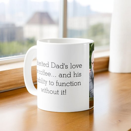 Foto wie Vater wie Tochter oder Sohn Kaffeetasse