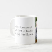 Foto wie Vater wie Tochter oder Sohn Kaffeetasse (Vorderseite Links)