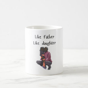 Foto wie Vater Wie Tochter/Sohn Kaffeetasse