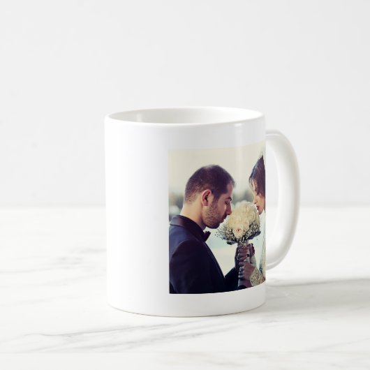 Foto wie Vater wie Tochter- und Sohn-Kaffee Kaffeetasse (VorderseiteRechts)