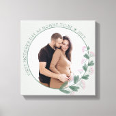 Foto-Wildblume der ersten Mütter Leinwanddruck (Vorderseite)