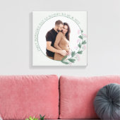 Foto-Wildblume der ersten Mütter Leinwanddruck (Insitu (Wohnzimmer))