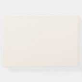 Foto, Wildblume "In Love Memory" Beerdigung Gästebuch (Rückseite)