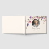 Foto, Wildblume "In Love Memory" Beerdigung Gästebuch (Voll)
