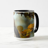 Foto Wildlife Red Tail Hawk Herbst Tasse (VorderseiteRechts)