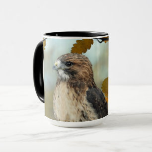 Foto Wildlife Red Tail Hawk Herbst Tasse