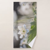 Foto Windblume Badehandtuch (Badehandtuch)
