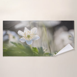 Foto Windblume Badehandtuch