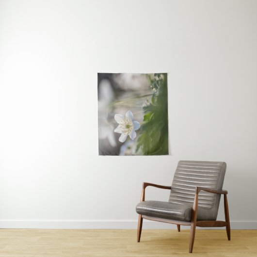 Foto Windblume Wandteppich (Beispiel)