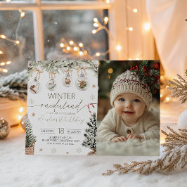 Foto Winter Onederland Einladung